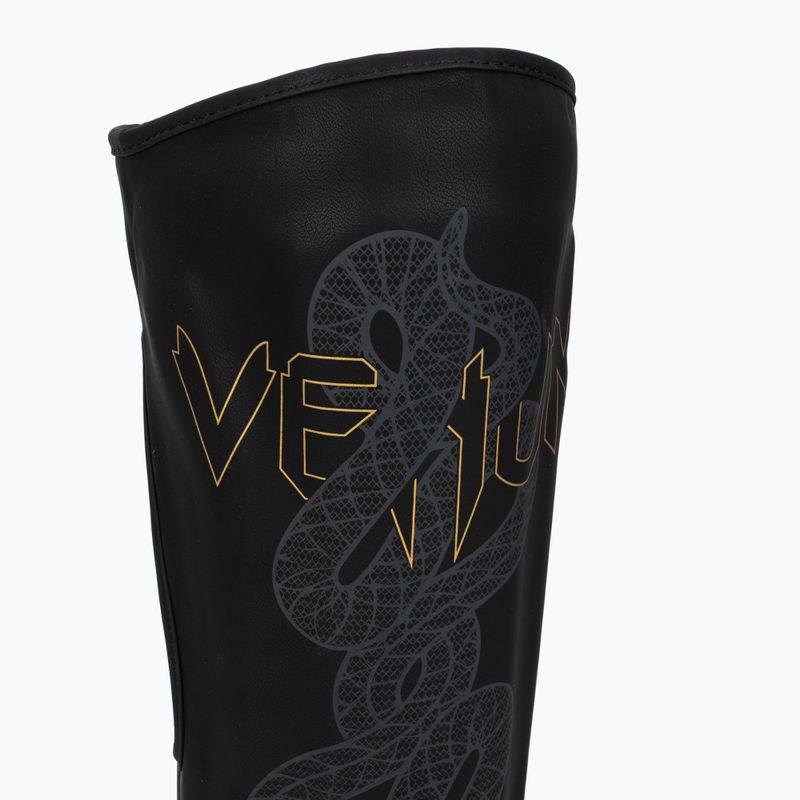 Протектори за пищяли и стъпала Venum Serpenti black/silver/gold 6