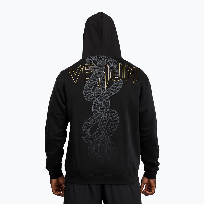 Мъжки суитшърт Venum Serpenti black/silver/gold 2