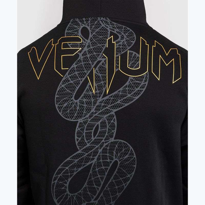 Мъжки суитшърт Venum Serpenti black/silver/gold 7