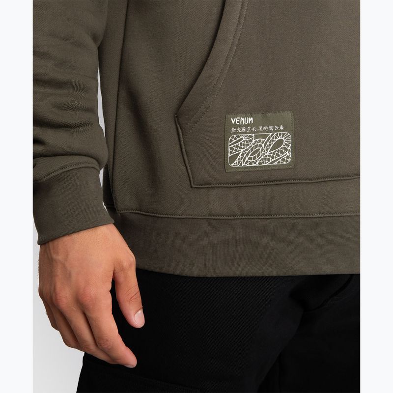 Мъжки суитшърт Venum Serpenti khaki/bronze/ivory 6