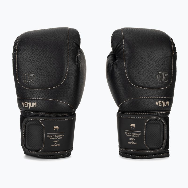 Боксови ръкавици Venum Impact Evo Scales black 2
