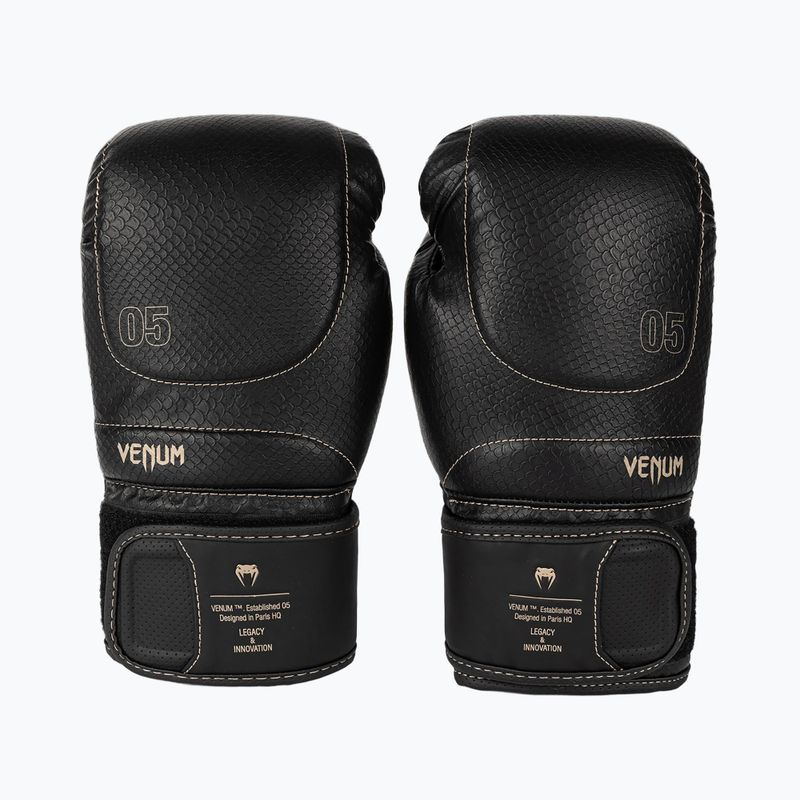 Боксови ръкавици Venum Impact Evo Scales black 2
