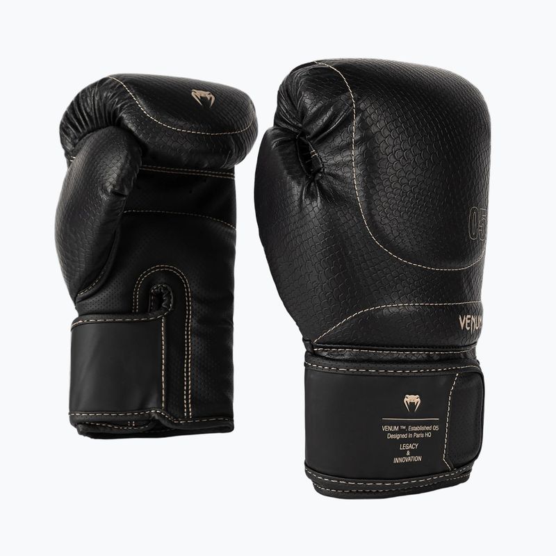 Боксови ръкавици Venum Impact Evo Scales Boxing black 3