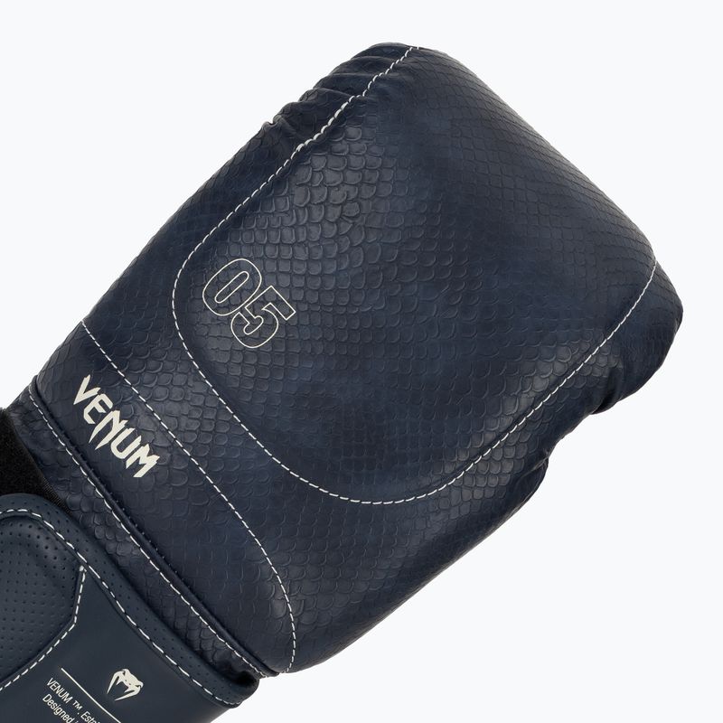 Боксови ръкавици Venum Impact Evo Scales midnight blue 5