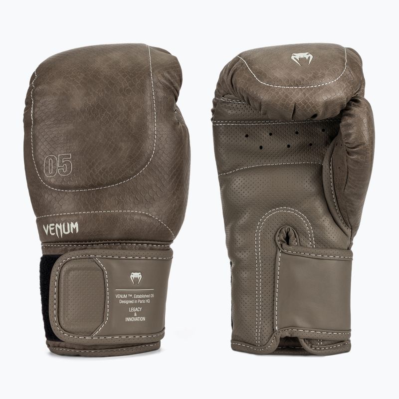 Боксови ръкавици Venum Impact Evo Scales brown