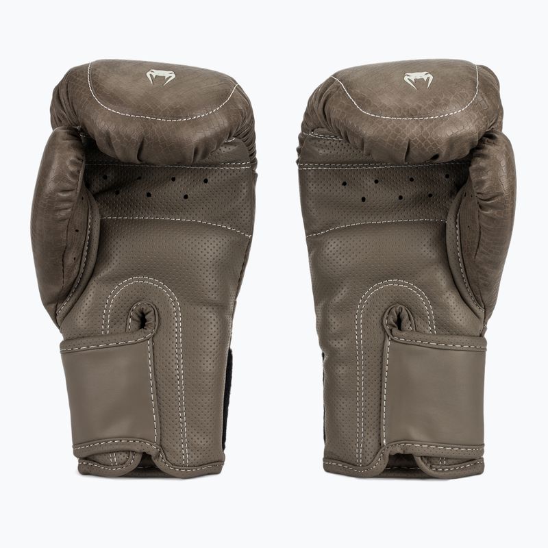 Боксови ръкавици Venum Impact Evo Scales brown 3
