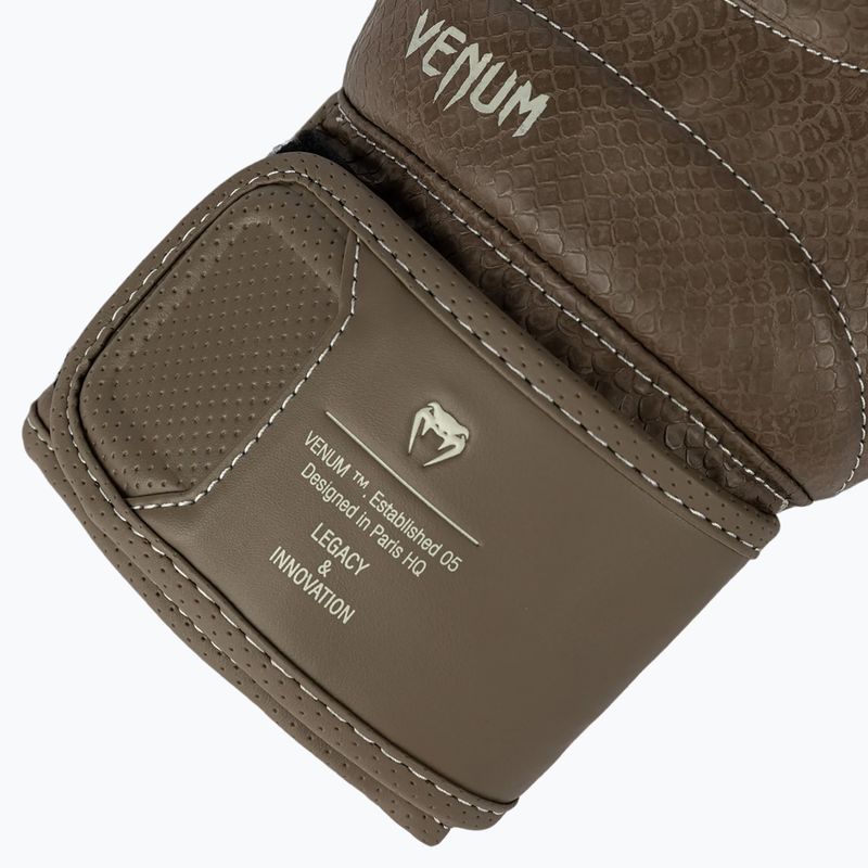 Боксови ръкавици Venum Impact Evo Scales brown 7