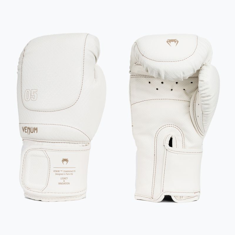 Боксови ръкавици Venum Impact Evo Scales ivory