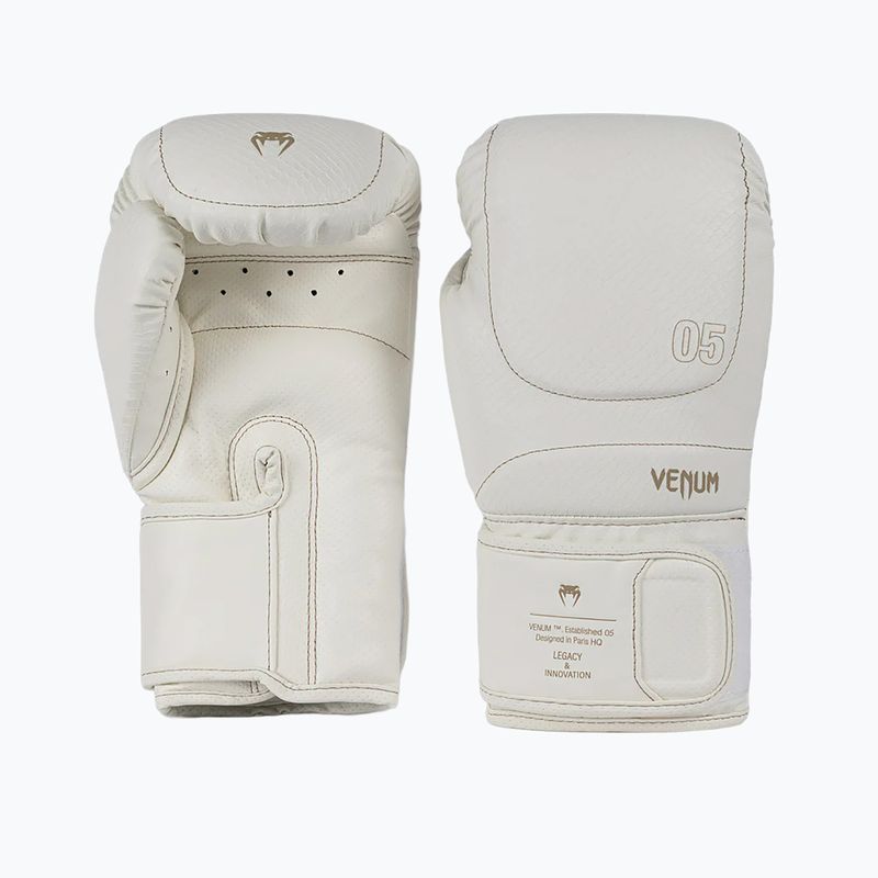 Боксови ръкавици Venum Impact Evo Scales Boxing ivory