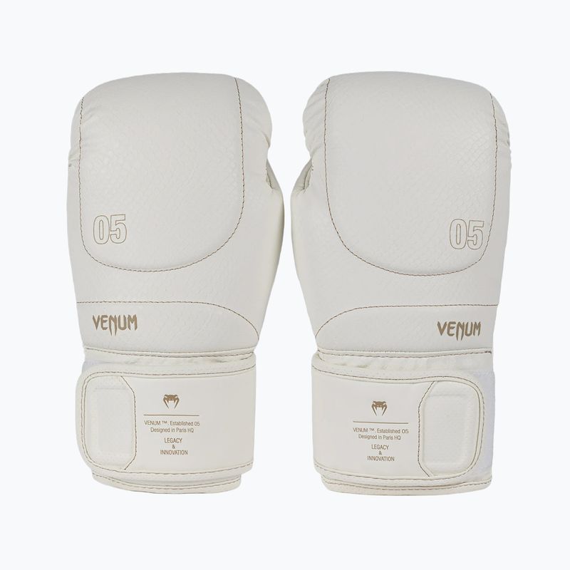 Боксови ръкавици Venum Impact Evo Scales Boxing ivory 2