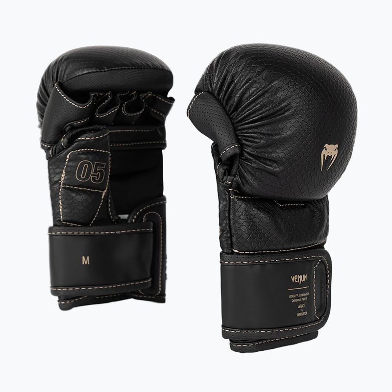 Ръкавици за спаринг MMA Venum Impact Evo Scales ММА black 2