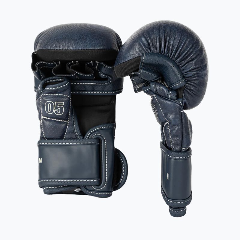 Ръкавици за спаринг MMA Venum Impact Evo Scales ММА midnight blue 3