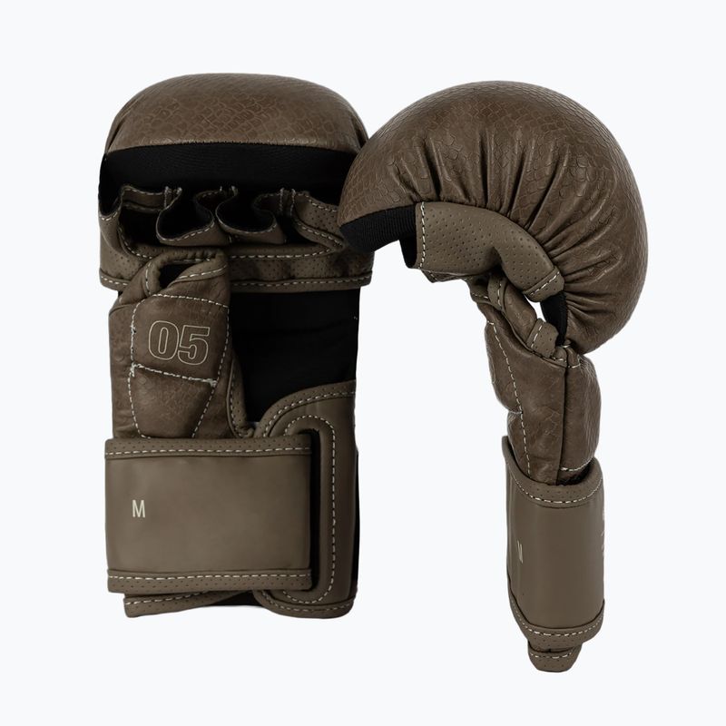 Ръкавици за спаринг MMA Venum Impact Evo Scales MMA brown 4
