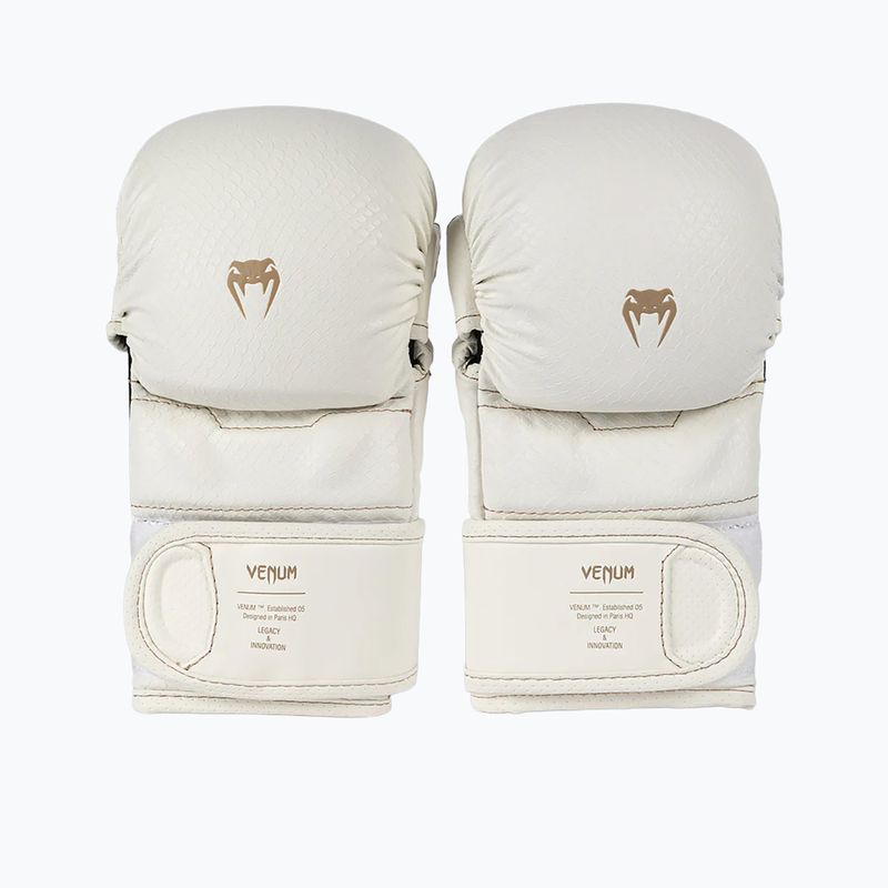 Ръкавици за спаринг MMA Venum Impact Evo Scales MMA ivory
