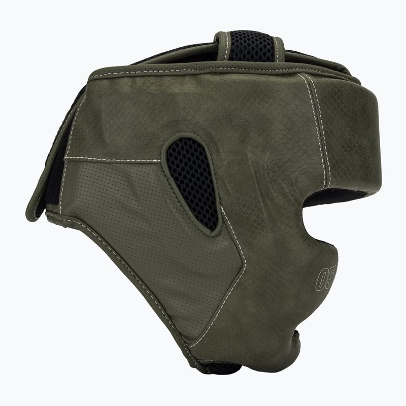 Боксьорска каска Venum Impact Evo Scales Headgear army green 2