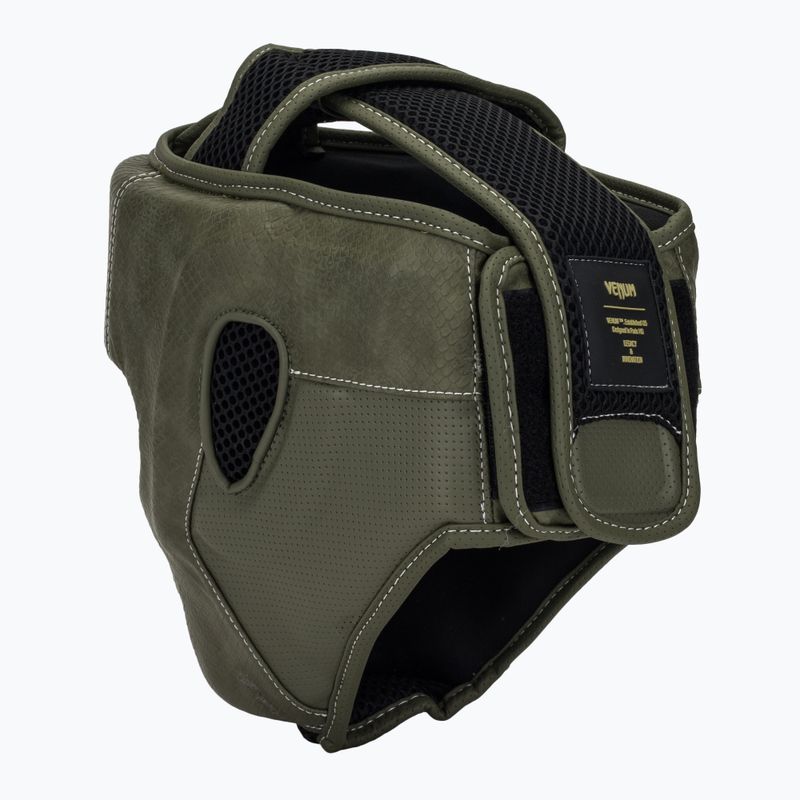 Боксьорска каска Venum Impact Evo Scales Headgear army green 3