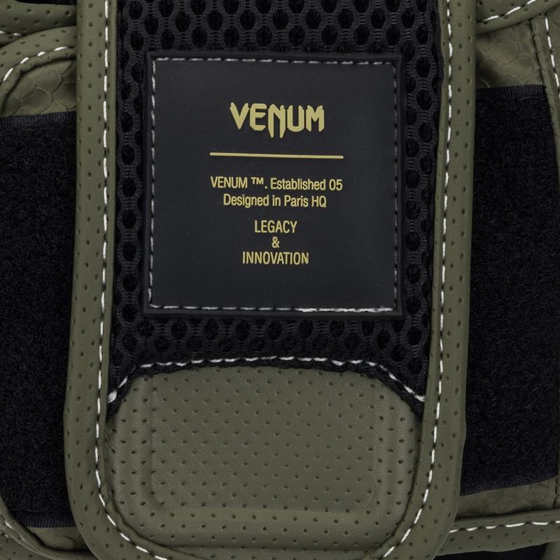 Боксьорска каска Venum Impact Evo Scales Headgear army green 5