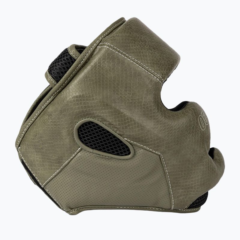 Боксьорска каска Venum Impact Evo Scales Headgear army green 3