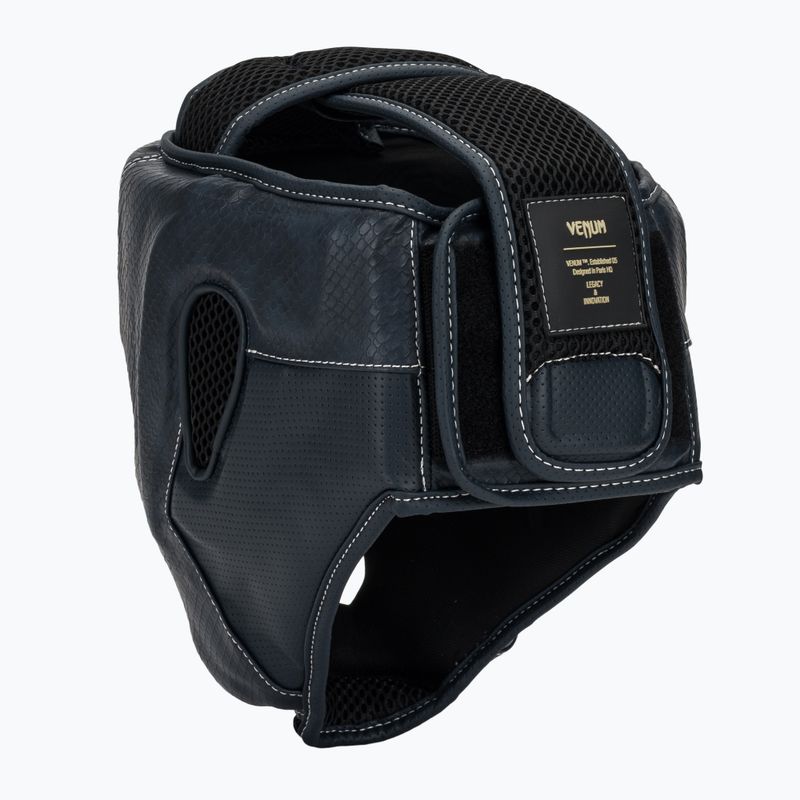 Боксьорска каска Venum Impact Evo Scales Headgear midnight blue 3