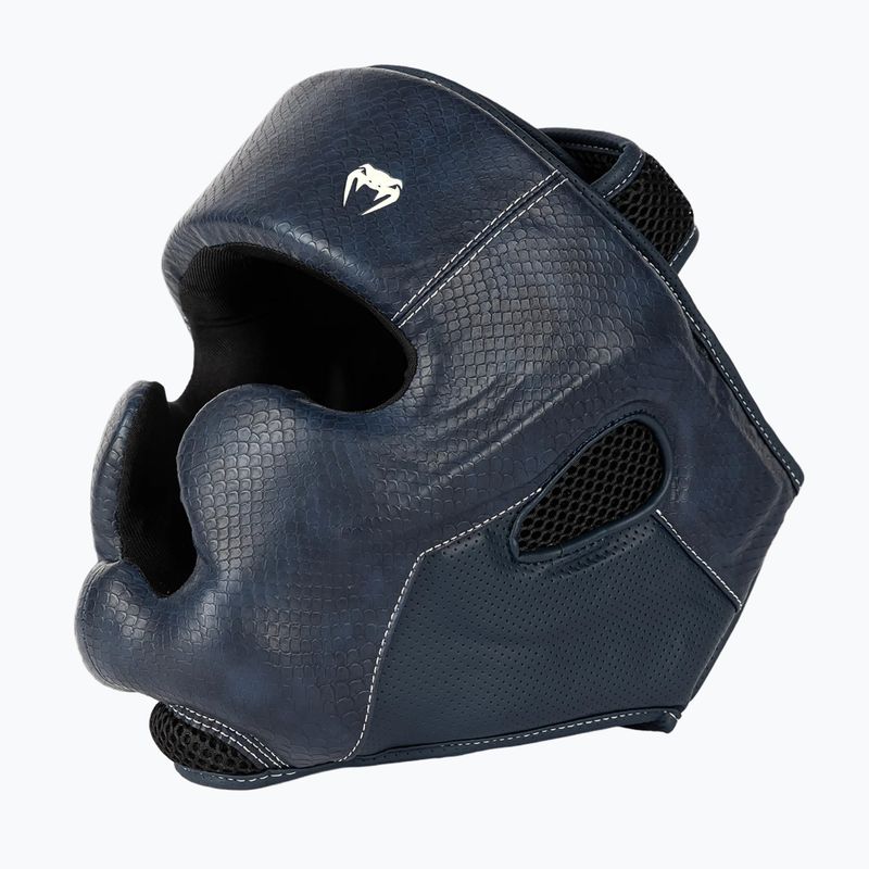 Боксьорска каска Venum Impact Evo Scales Headgear midnight blue 3