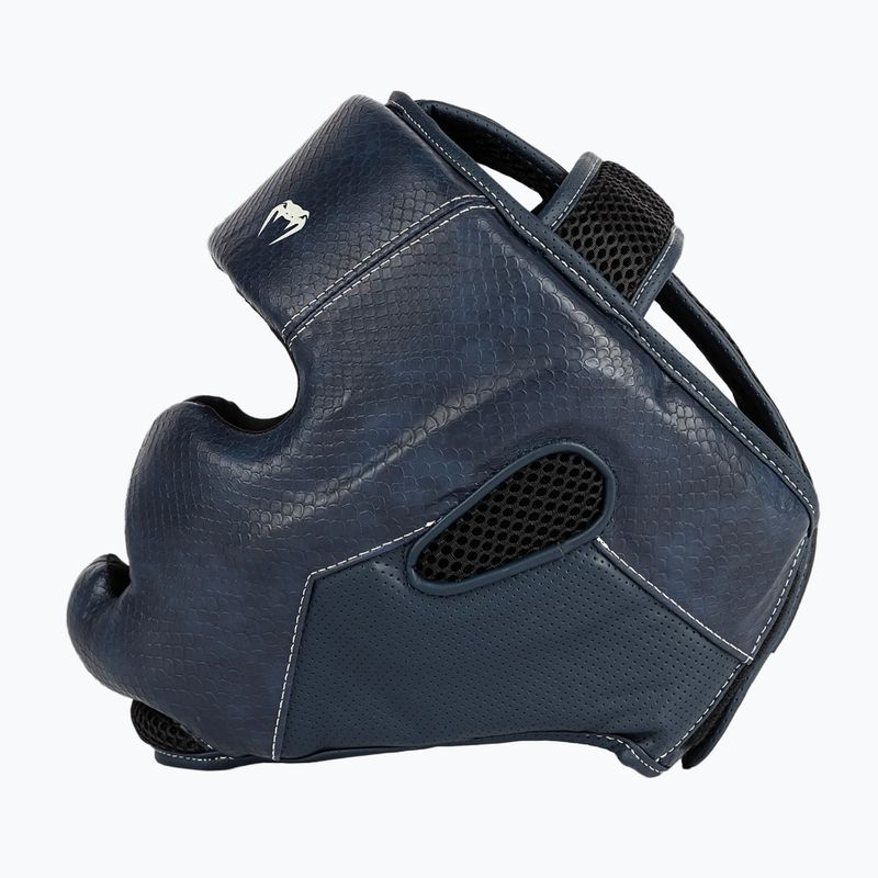 Боксьорска каска Venum Impact Evo Scales Headgear midnight blue 4