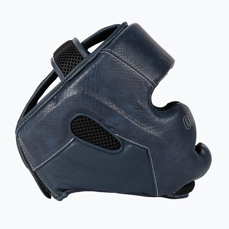 Боксьорска каска Venum Impact Evo Scales Headgear midnight blue 5