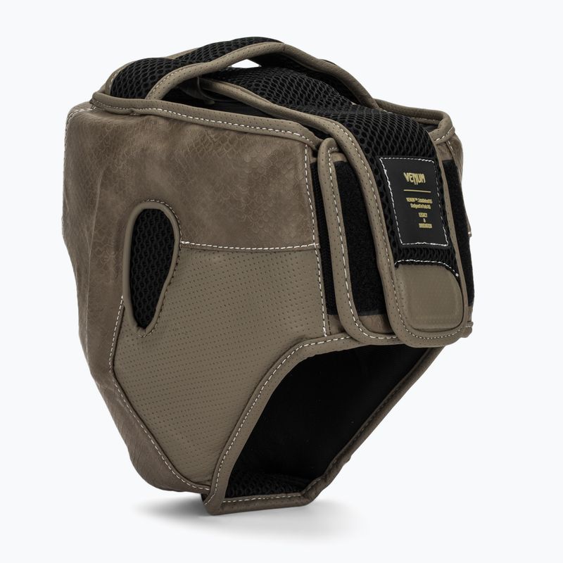 Боксьорска каска Venum Impact Evo Scales Headgear brown 3