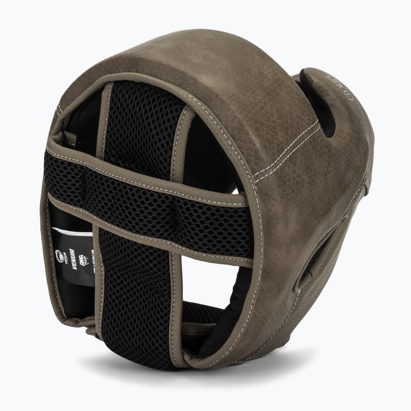 Боксьорска каска Venum Impact Evo Scales Headgear brown 6