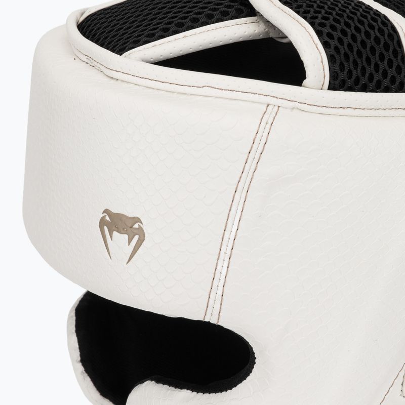 Боксьорска каска Venum Impact Evo Scales Headgear ivory 4