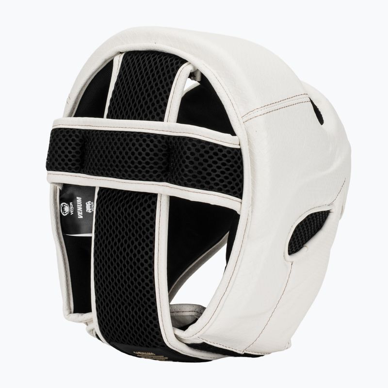 Боксьорска каска Venum Impact Evo Scales Headgear ivory 6
