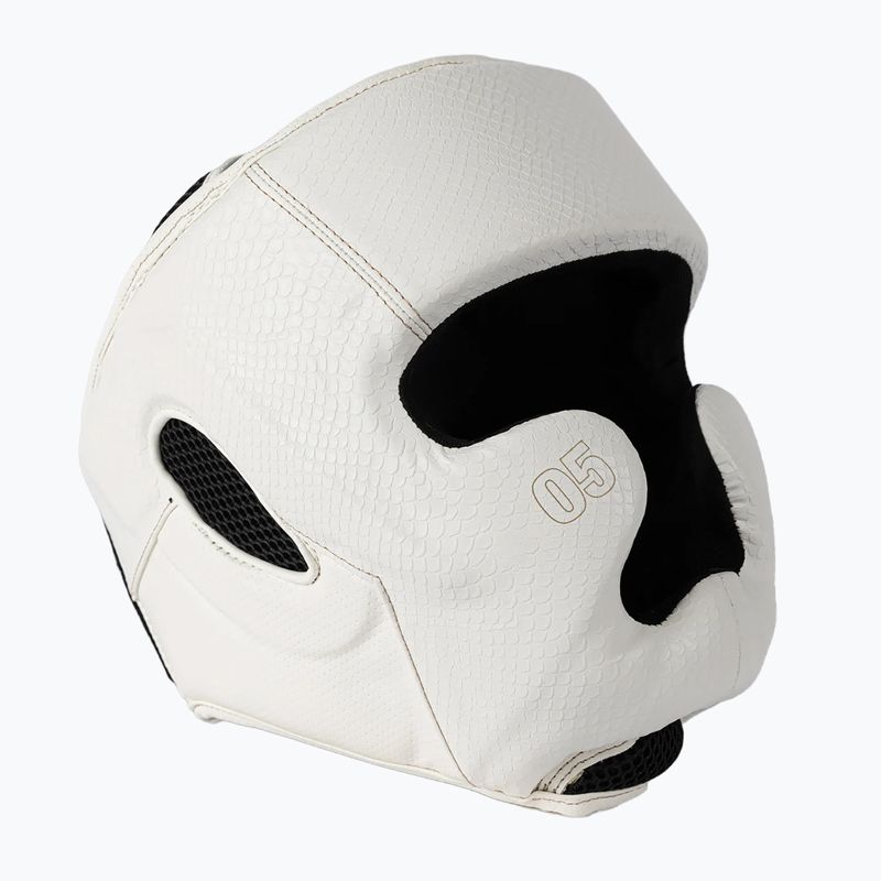 Боксьорска каска Venum Impact Evo Scales Headgear ivory 2