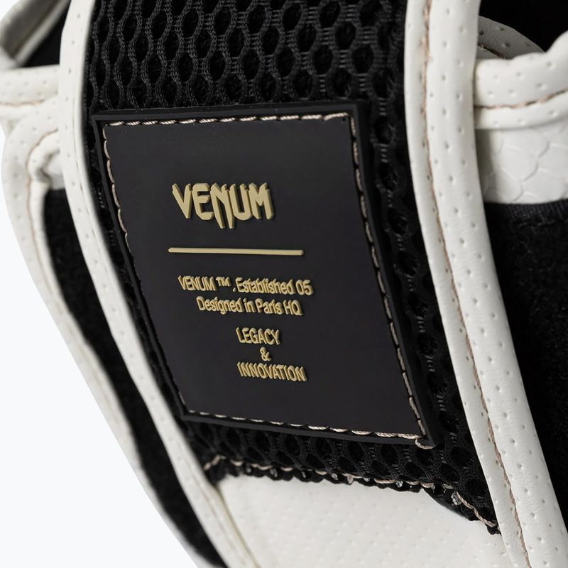 Боксьорска каска Venum Impact Evo Scales Headgear ivory 6