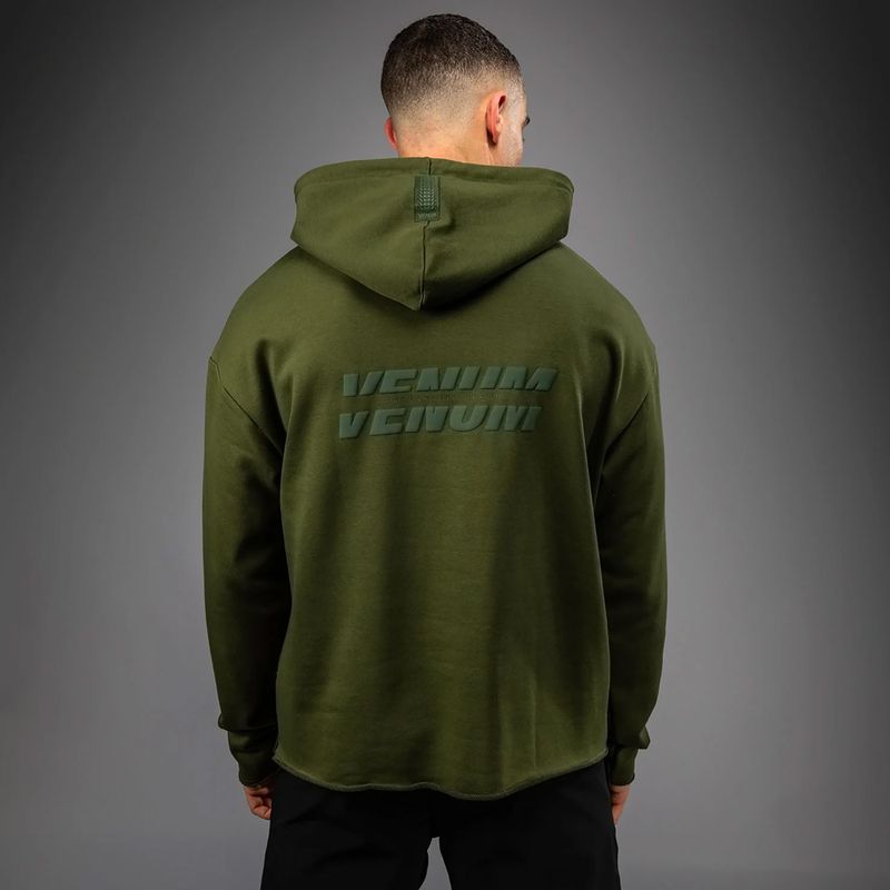 Дамски суитшърт Venum Divide Hoodie khaki 3