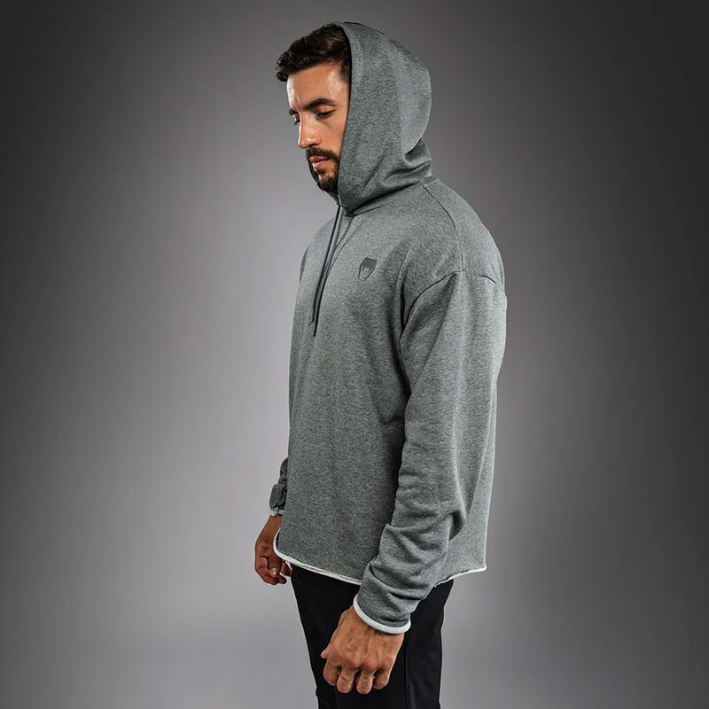 Мъжки суитшърт Venum Divide Hoodie меланж сив 4