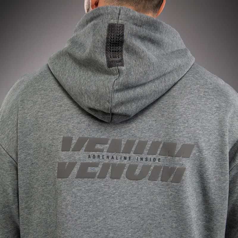 Мъжки суитшърт Venum Divide Hoodie меланж сив 6