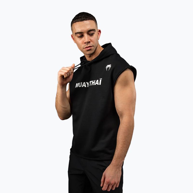 Мъжки суитшърт Venum Boxing VT Sleeveless Hoodie black/white