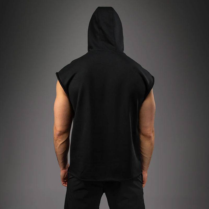Мъжки суитшърт Venum Boxing VT Sleeveless Hoodie black/white 2