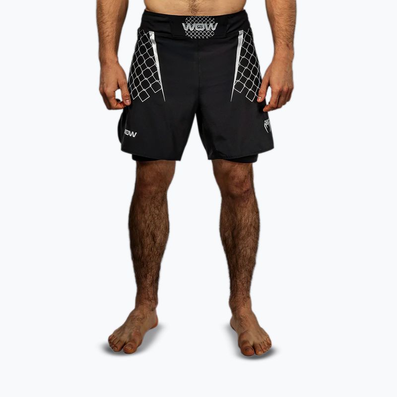 Мъжки шорти за тренировка Venum X WOW FC black/silver grey