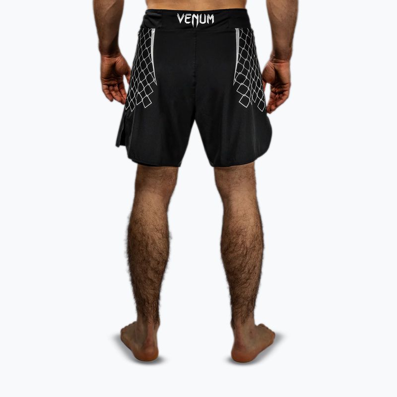 Мъжки тренировъчни шорти Venum X WOW FC черно/сребристо сиво 3