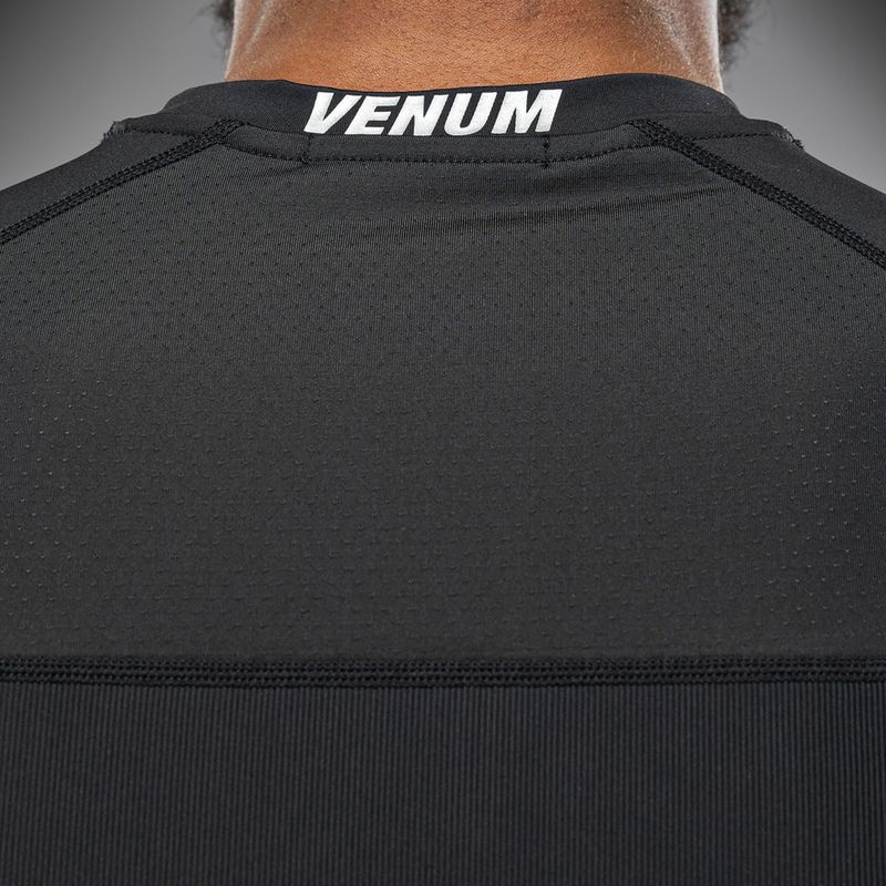 Мъжка тренировъчна тениска Venum X Polaris Dry Tech черно/буреносно сиво 7