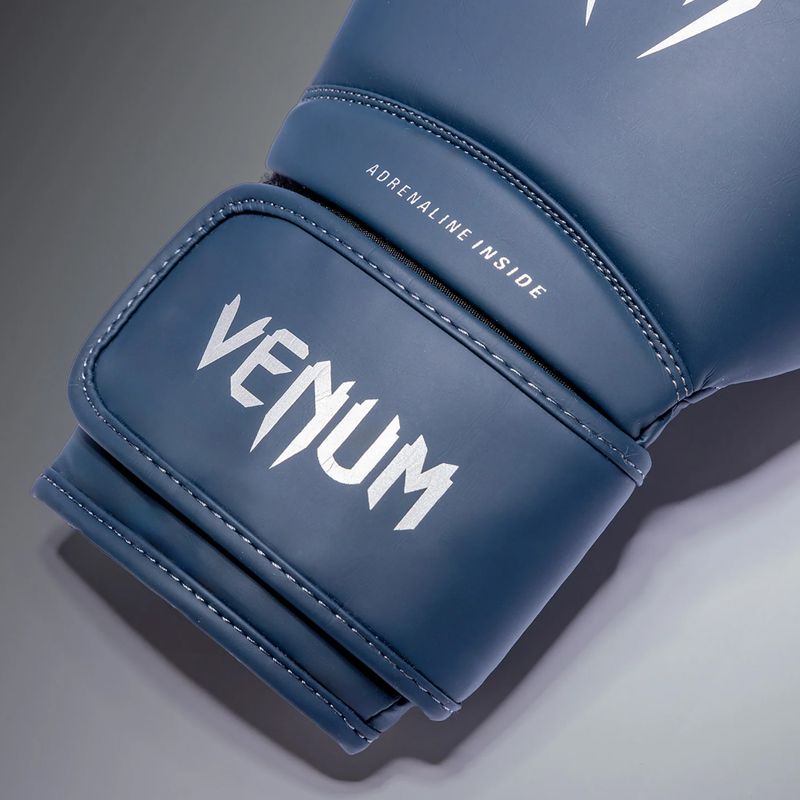 Боксови ръкавици Venum Contender 1.5 midnight blue/silver 4
