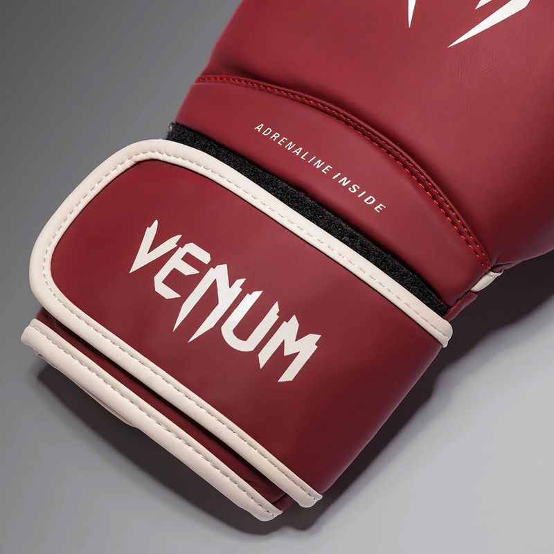 Боксови ръкавици Venum Contender 1.5 burgundy/sand 4