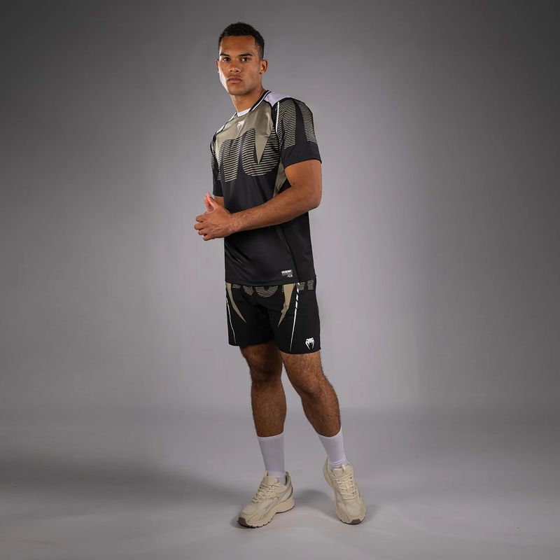 Мъжка тениска Venum Adrenaline Dry-tech black/sand 2