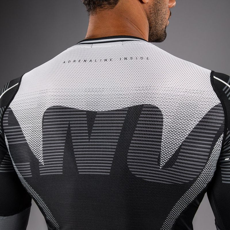 Мъжки рашгард с дълъг ръкав Venum Adrenaline Rashguard black/silver grey 5