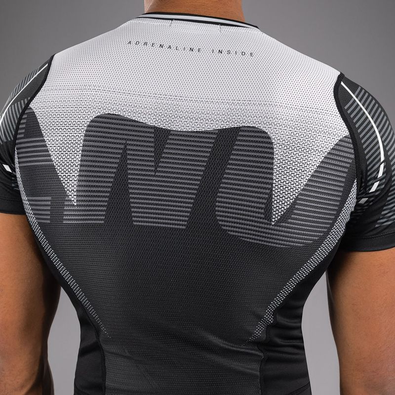 Мъжки рашгард Venum Adrenaline Rashguard black/silver grey 6