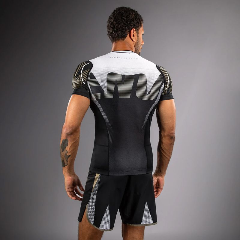 Мъжки рашгард Venum Adrenaline Rashguard black/sand 3
