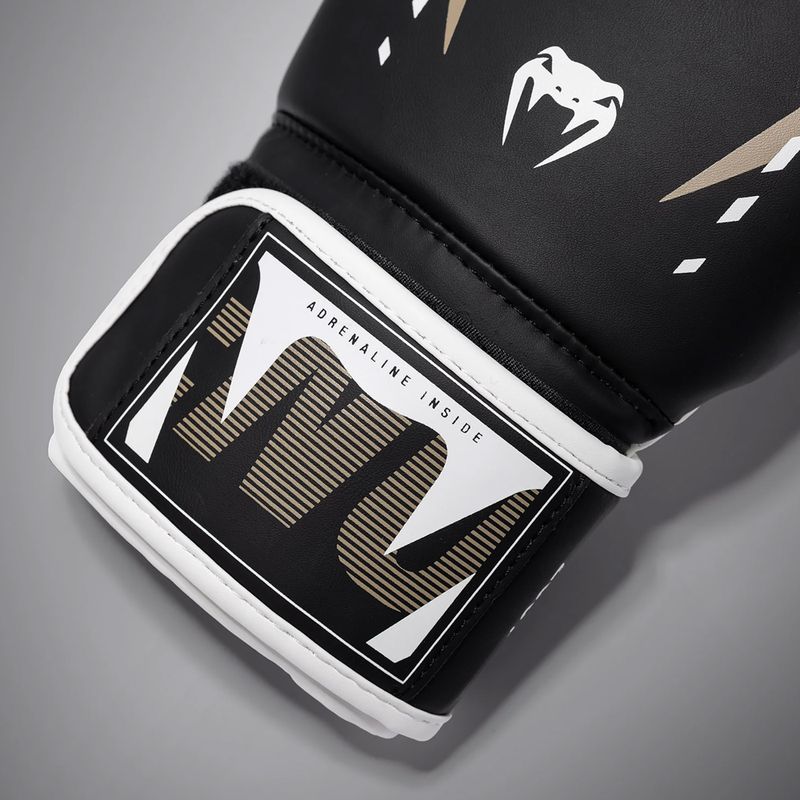 Боксови ръкавици Venum Adrenaline Boxing black/sand 4