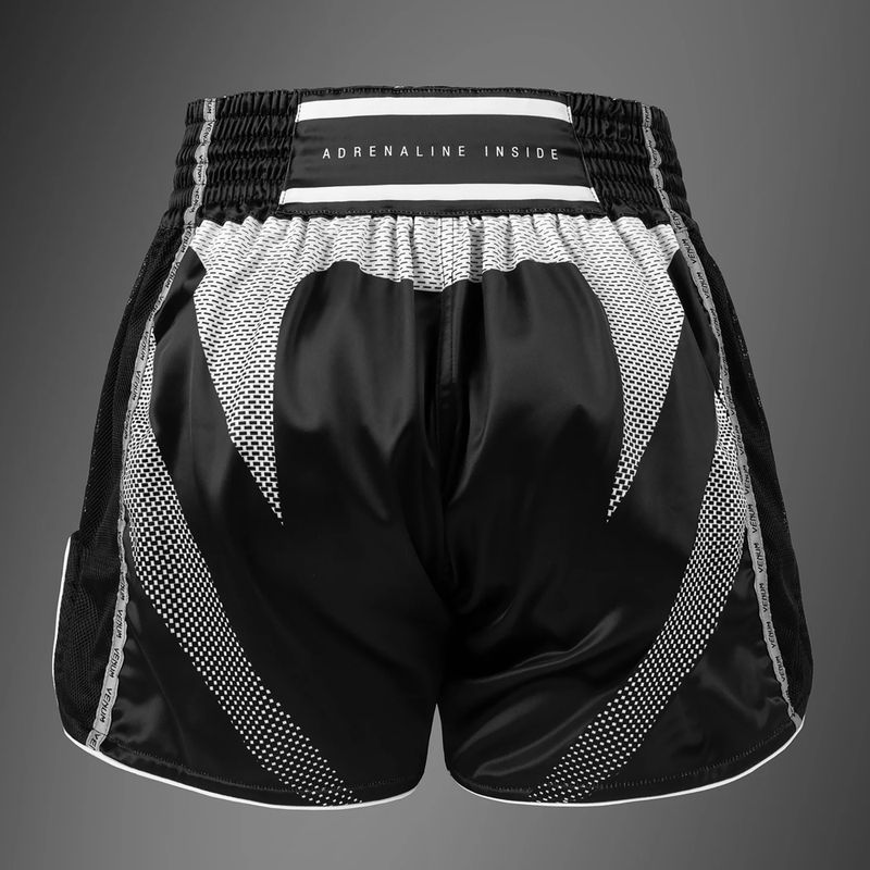 Мъжки шорти за тренировка Venum Adrenaline Muay Thai black/silver grey 3