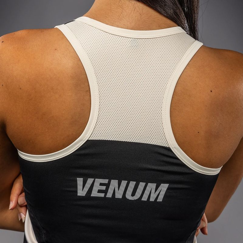 Дамска тениска Venum Adrenaline Dry Tech Tank Top black/ivory 5