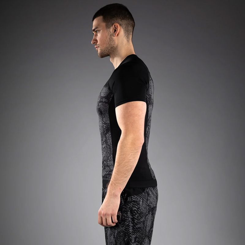 Мъжки рашгард Venum G-Fit Scales Rashguard black/charcoal grey 3